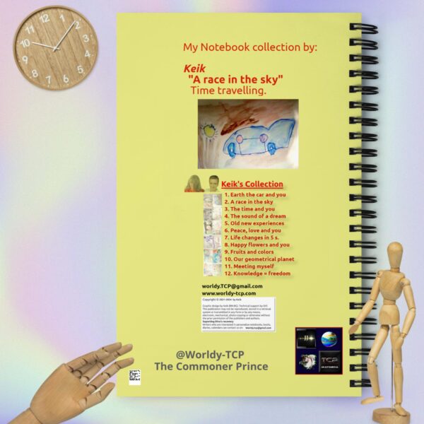 "A Race in the Sky" Keik's Collection. Spiral notebook - Image 2