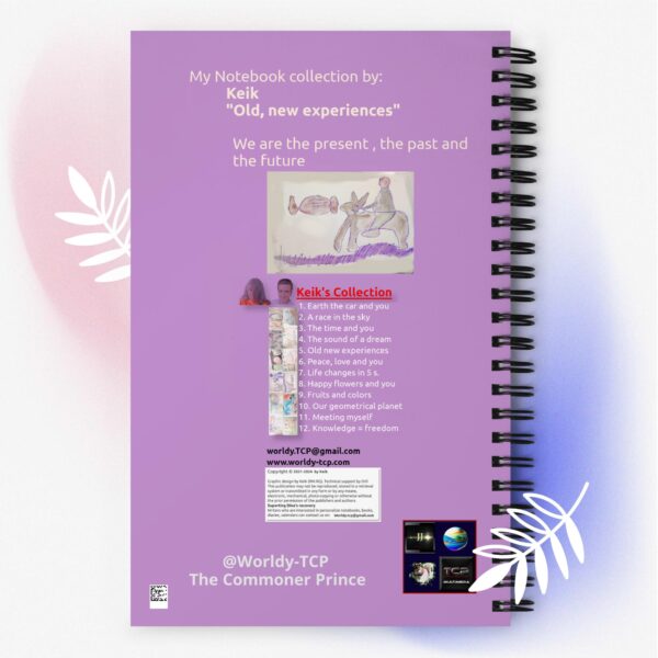 "Old New Experiences" Keik's Collection. Spiral notebook - Image 2
