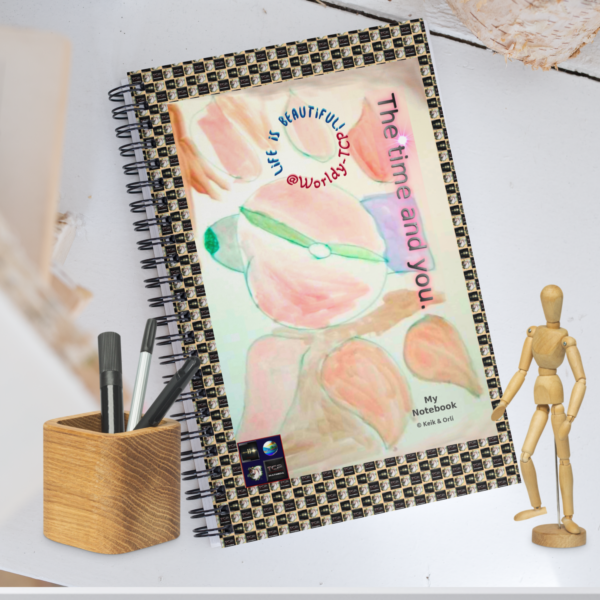 The Time and You! Keik's collection. Spiral notebook - Image 2