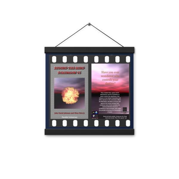 Poster with hangers 'Beyond the MInd Dimension VI" theme - Image 4
