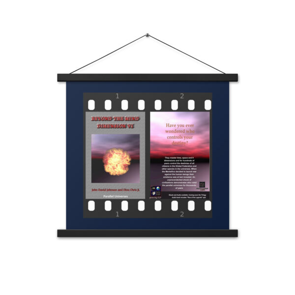 Poster with hangers 'Beyond the MInd Dimension VI" theme - Image 10