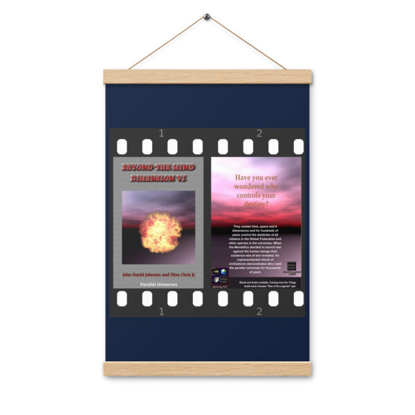 Poster with hangers 'Beyond the MInd Dimension VI" theme - Image 17