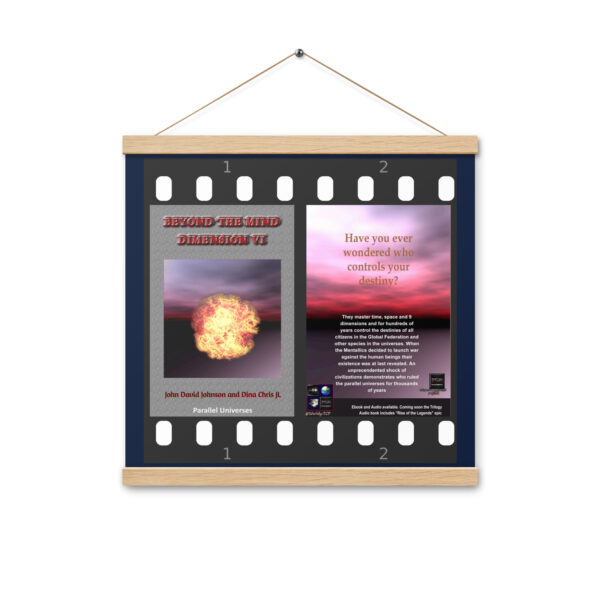 Poster with hangers 'Beyond the MInd Dimension VI" theme - Image 19