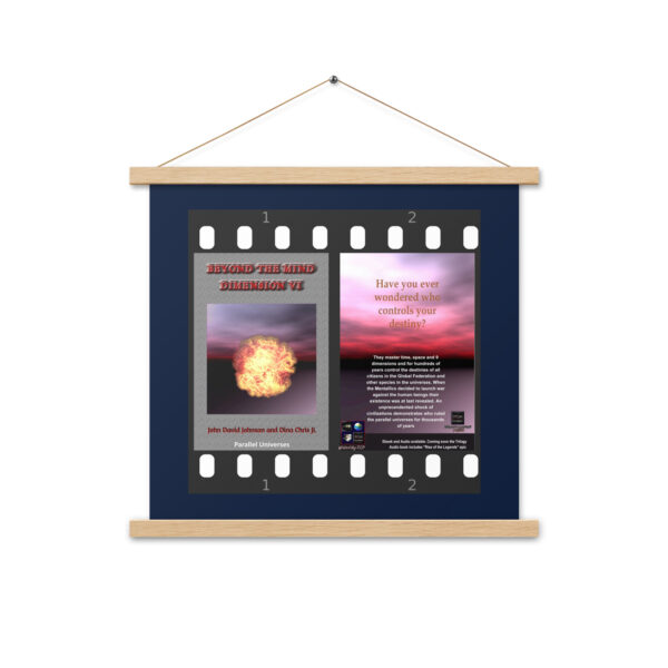 Poster with hangers 'Beyond the MInd Dimension VI" theme - Image 21
