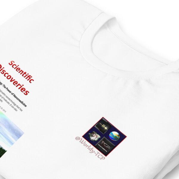 Unisex t-shirt. Scientific Discoveries Theme - Image 4
