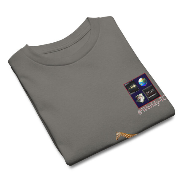 The Elephant, the giraffe and the duck! Cotton junior tshirt - Image 17