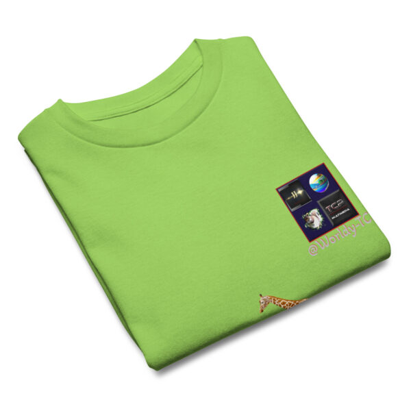 The Elephant, the giraffe and the duck! Cotton junior tshirt - Image 20