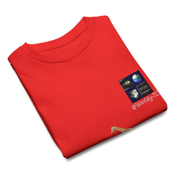 The Elephant, the giraffe and the duck! Cotton junior tshirt - Image 15