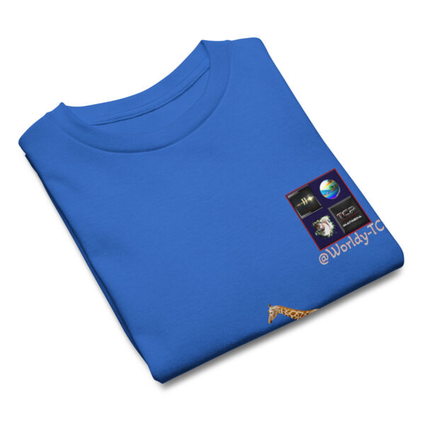 The Elephant, the giraffe and the duck! Cotton junior tshirt - Image 16