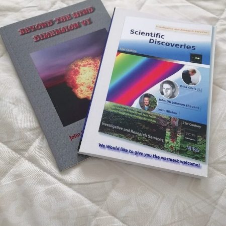 Two great books in this bundle" Scientific Discoveries" and "Beyond the mind Dimension VI"